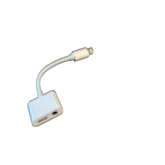 Headphone Splinter Adapter Dongle Apple AirMax iPad iPhone - Picture 5 of 6